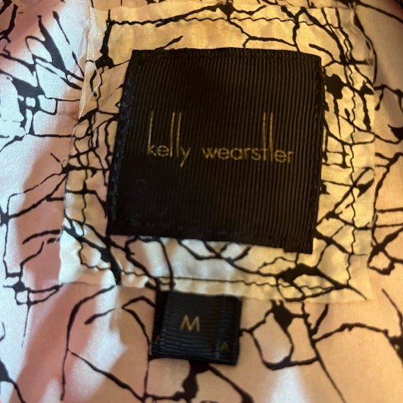 kelly wearstler leather pink vest. - Picture 3 of 4